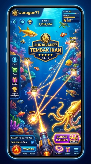 juragan77 — cuplikan layar ringkas